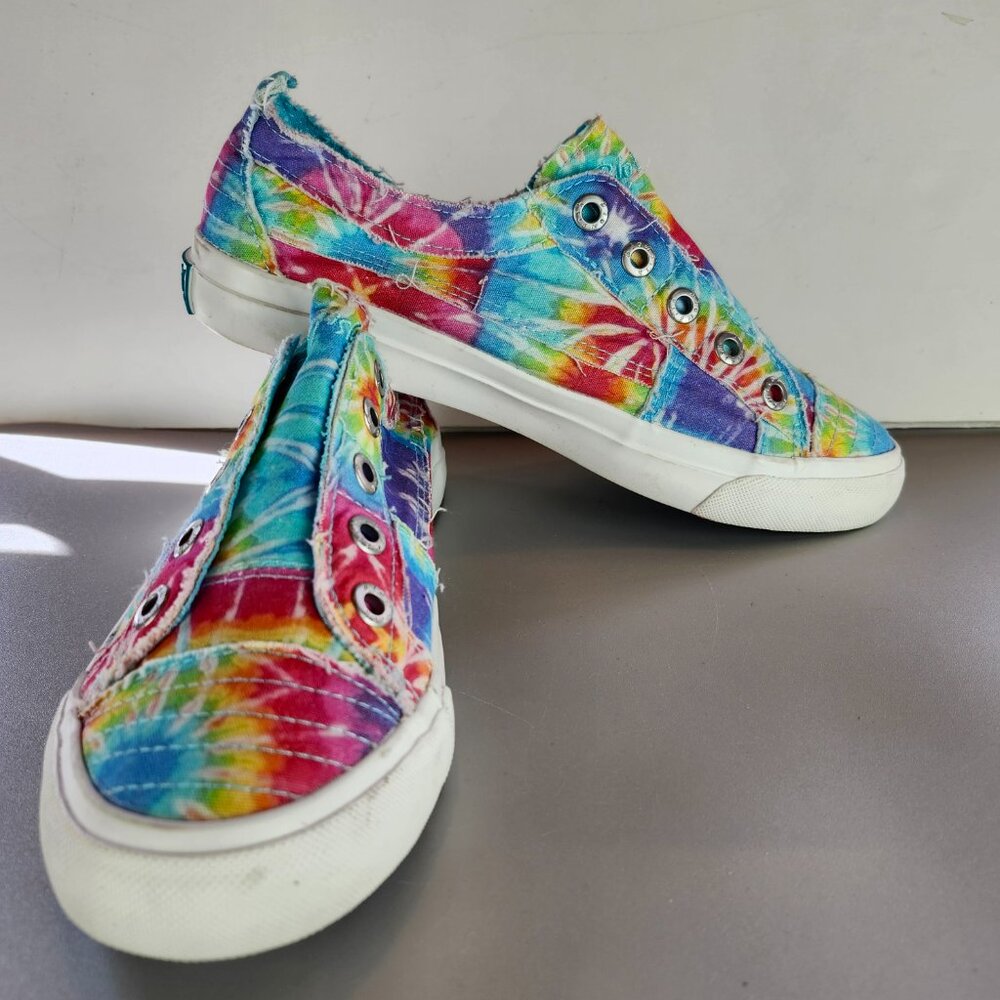 BLOWFISH Malibu Tie Dye Sneakers Size 9 - Picture 2 of 11